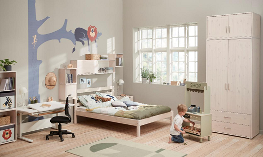儿童家具实木床受到众多用户的关注
