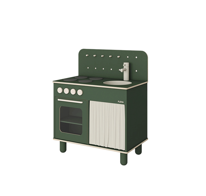 模拟厨房-绿色